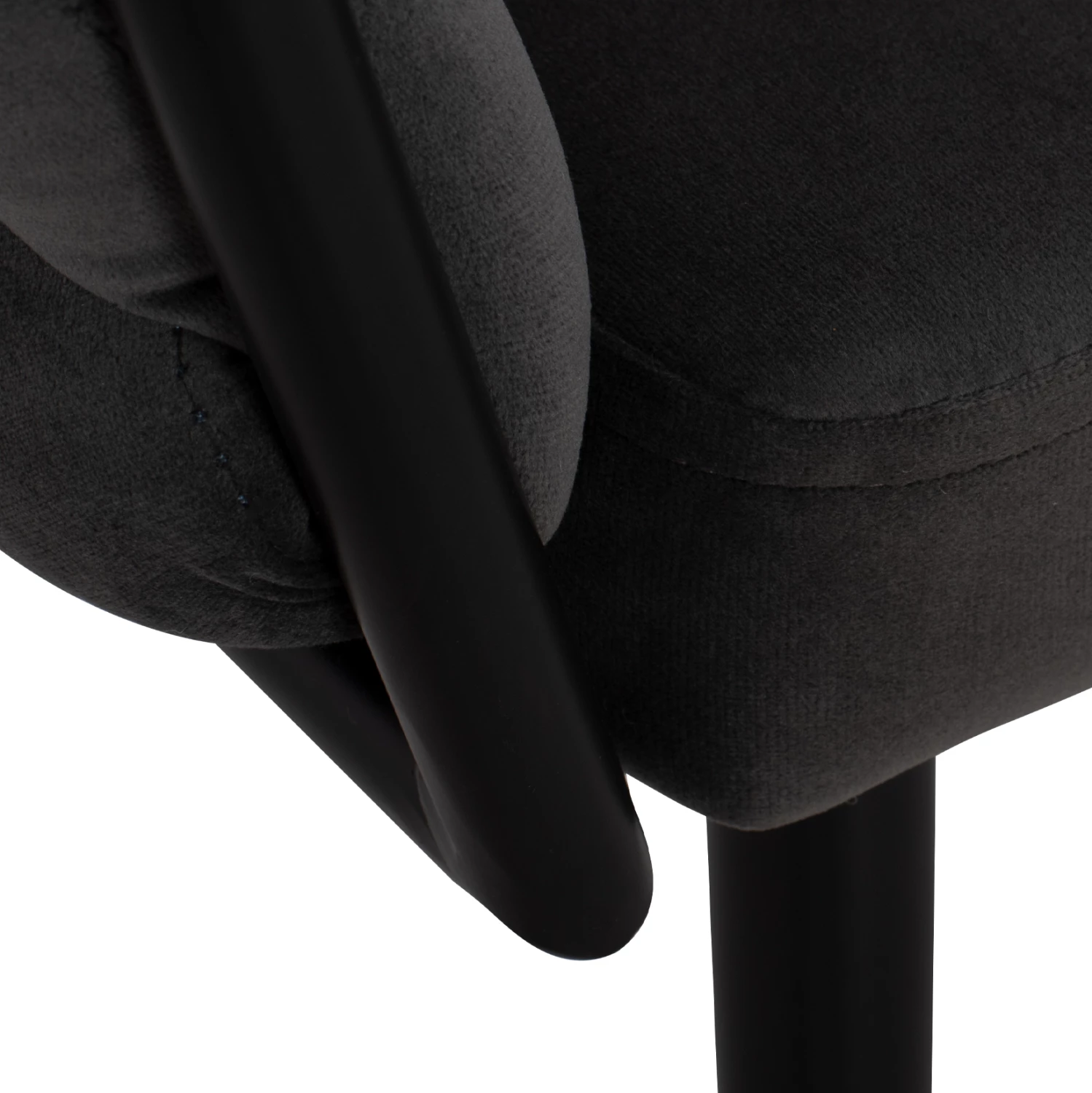 Karrige Luanda, kadife, ngjyrë molle të kalbur, FH8741.01, 60x54x78 cm, set prej 2 copë