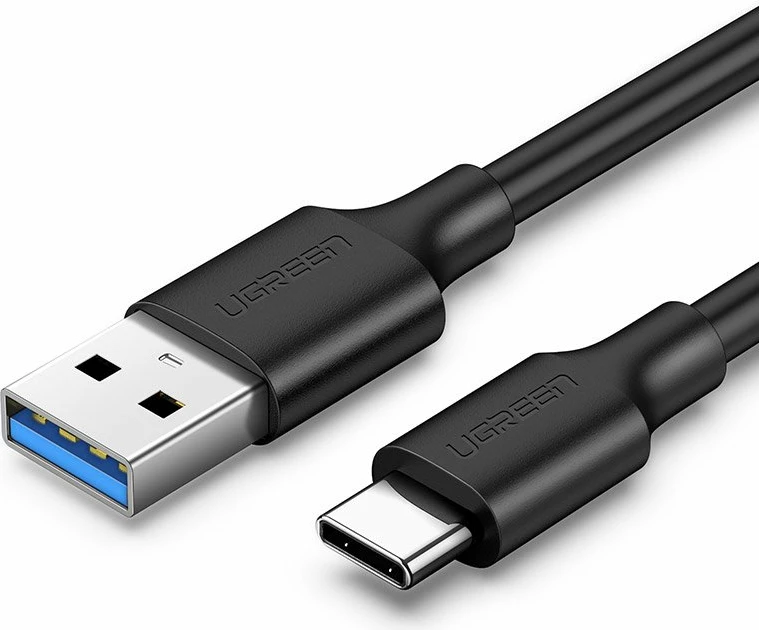 Kabllo Ugreen US184 20882 USB-A 3.0 në USB-C, 1m, e zezë