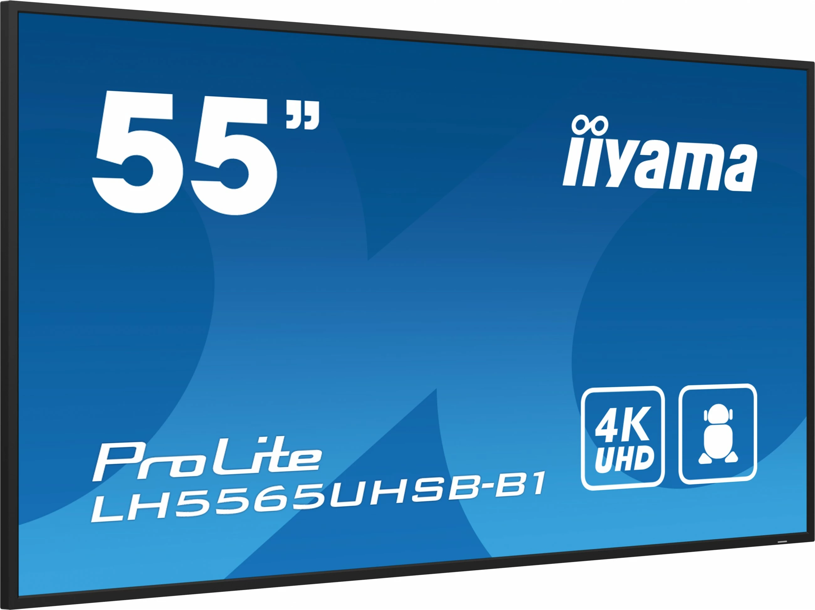 Monitor iiyama ProLite LH5565UHSB-B1, 55 inç, 4K Ultra HD, LED, Wi-Fi, i zi