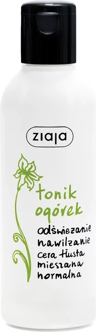 Tonik për fytyrë Ziaja me kastravec për femra 200ml