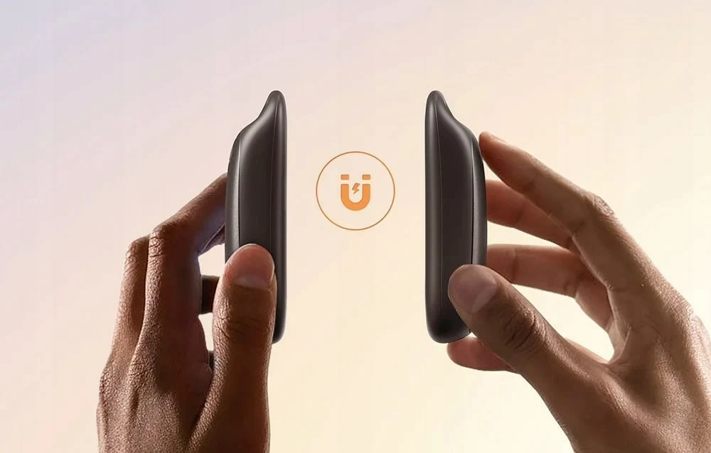 Ngrohës elektrik për duar Ocoopa UT3061, 6000 mAh, Alumini, i zi