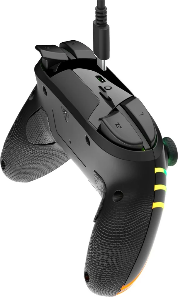 Kontrollor wireless Turtle Beach Afterglow Wave për Nintendo Switch 2, RGB, bateri e rikarikueshme 20 orë, i zi