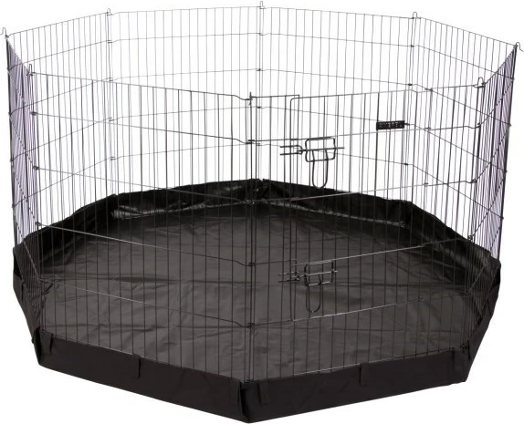 Kafaz modular metalik KERBL Run, 8 pjesë