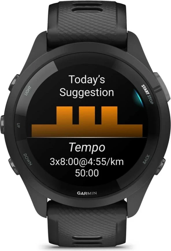 Smartwatch Garmin Forerunner 265, 46 mm, AMOLED, GPS, i zi