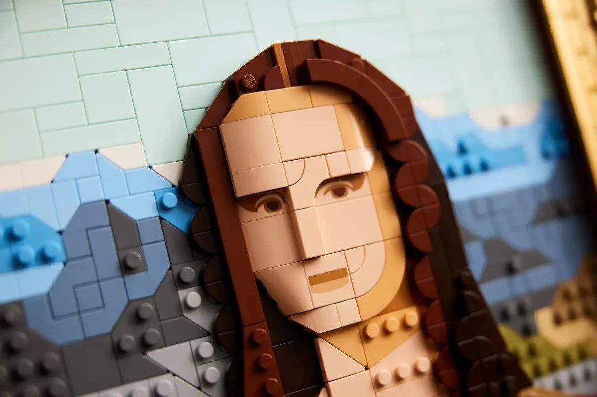 Set LEGO ART Mona Lisa, për të rritur, 18+