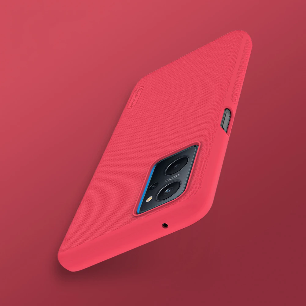 Mbështjellës Nillkin Super Frosted Shield për Realme 9i, i zi