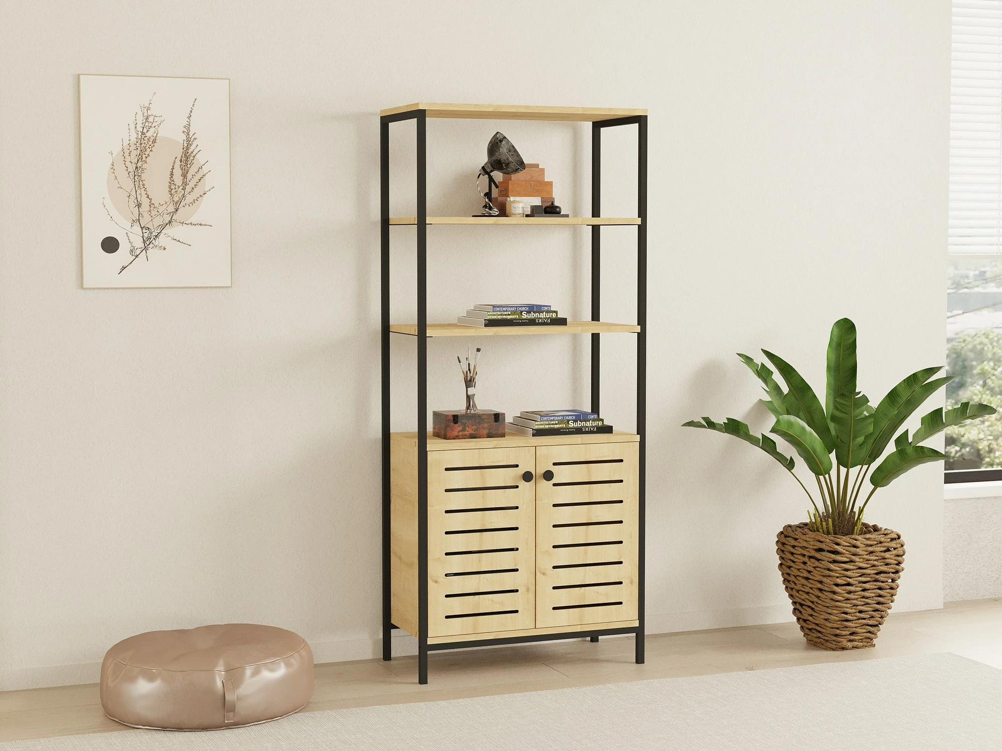 Raft librash Hanah Home, Metela - Sapphire