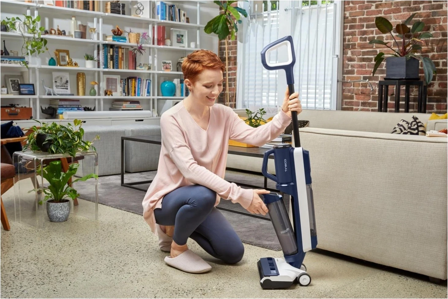 Pastrues dhe lavues dyshemeje Tineco Floor One S5 Combo Plus, blu