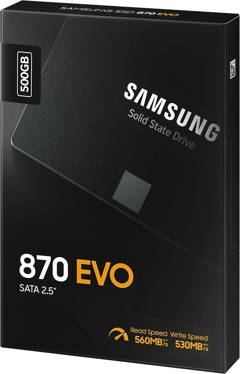 SSD Samsung 870 EVO, 500 GB, 2.5in, Serial ATA III