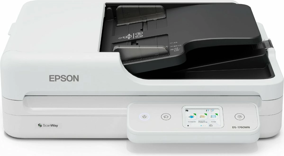 Skener Epson WorkForce DS-1760WN A4 1200 dpi Wi-Fi/USB/Ethernet, bardhë