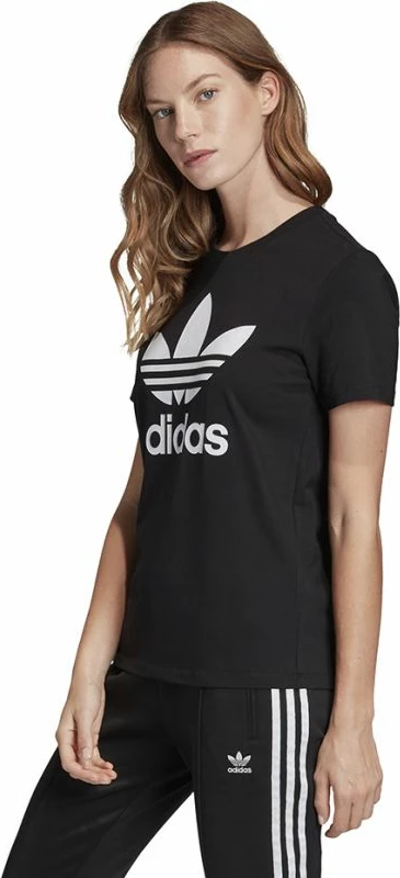 Maicë adidas për femra, e zezë