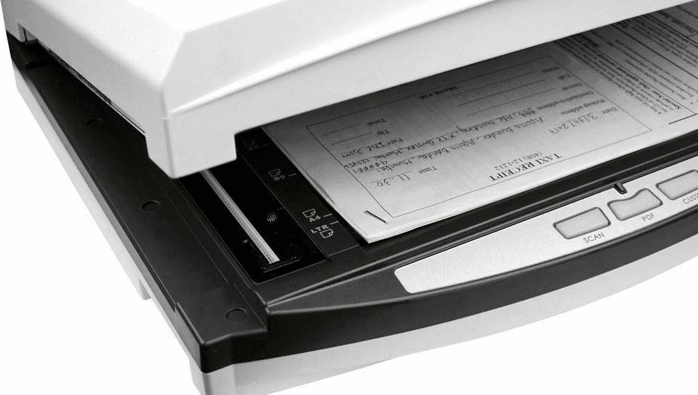 Skener Plustek SmartOffice PL4080, ADF 50 fletë, duplex, 600 dpi, USB, A4, i zi/argjendtë