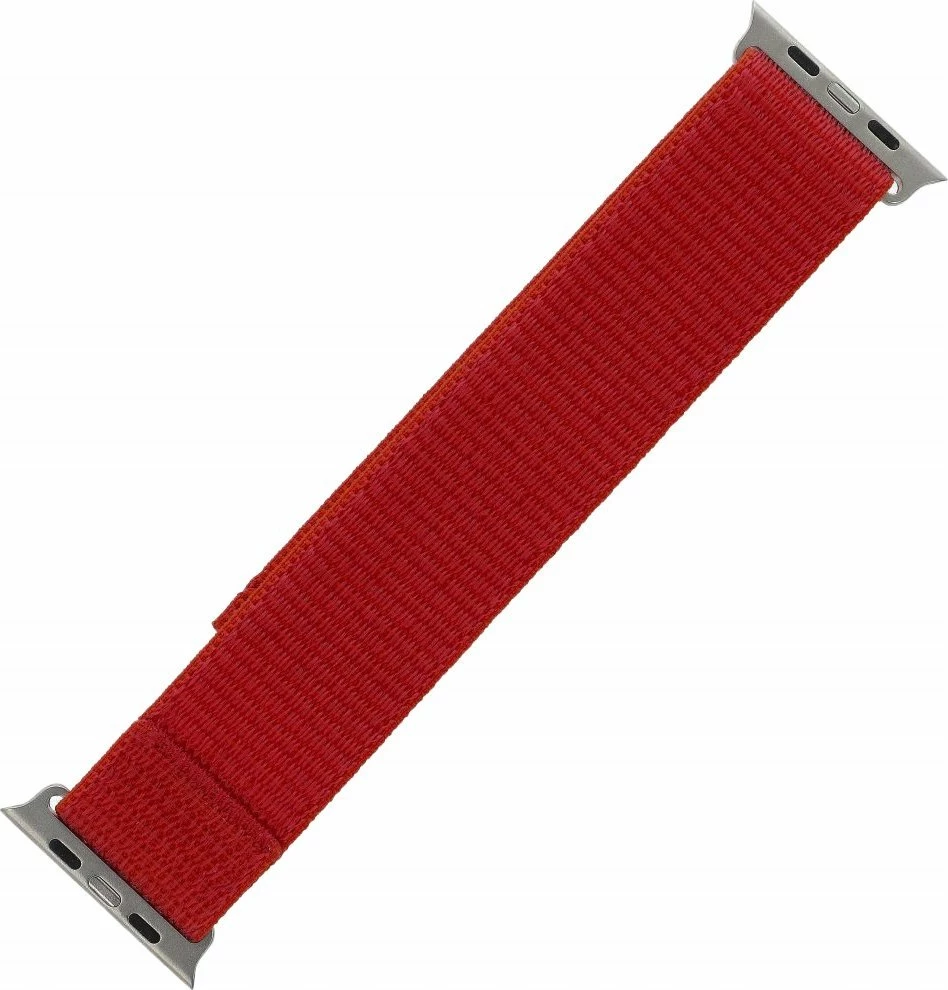 Rrip sportiv për Smartwatch Fixed Nylon Sporty Strap FIXNST2-1029-RD për Apple Watch Ultra 49mm, 160-210 mm, i kuq