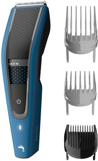 Makinë qethëse, Philips, HC5612/15, 28 gjatësitë 0.5–28 mm, pa kabllo 75 min, e larshme, blu
