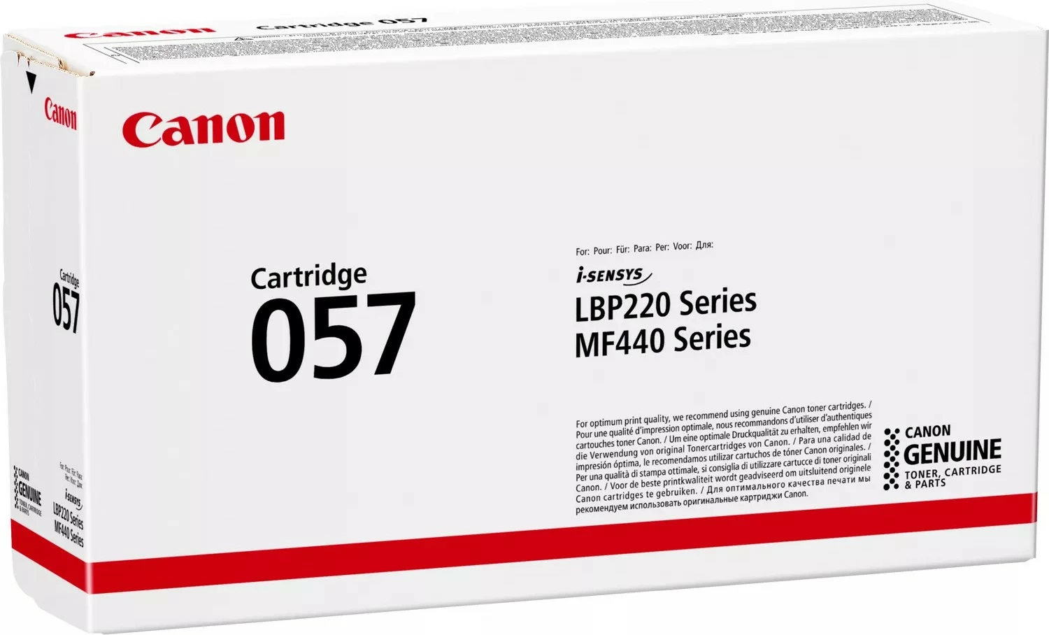 Toner Canon 057, 3100 faqe, i zi, 1 copë