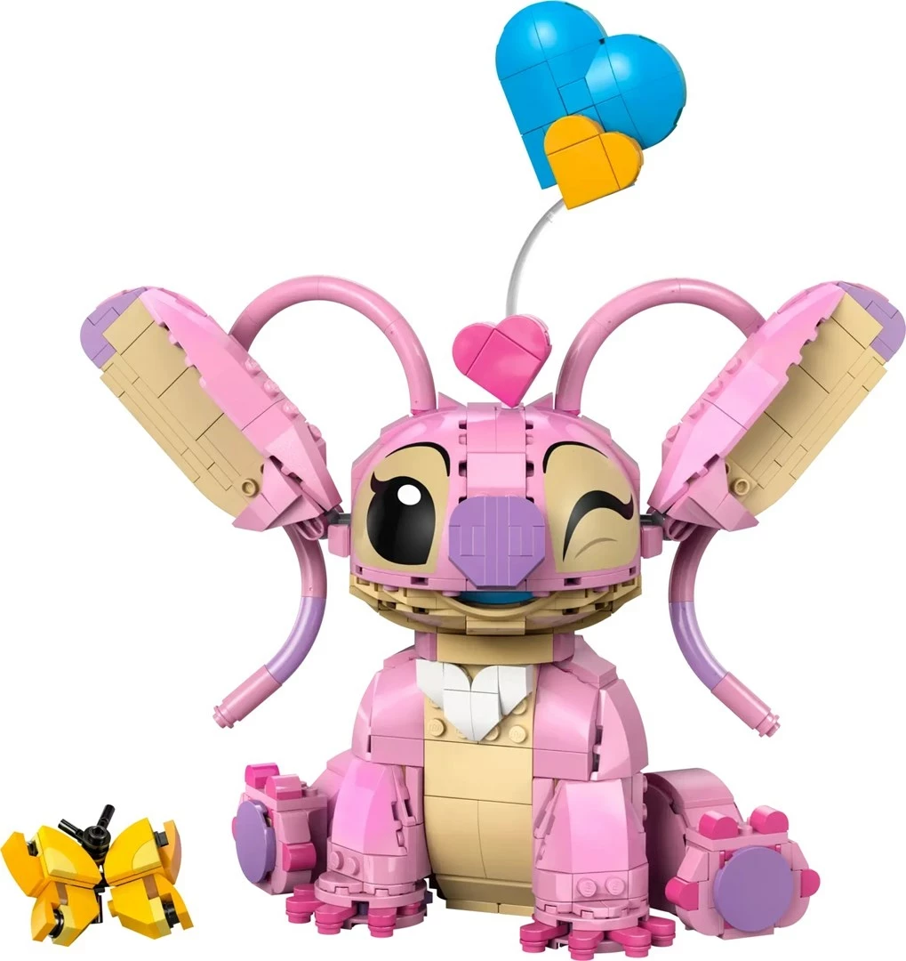 Set LEGO Disney Angel 43257, 782 pjesë, Rozë