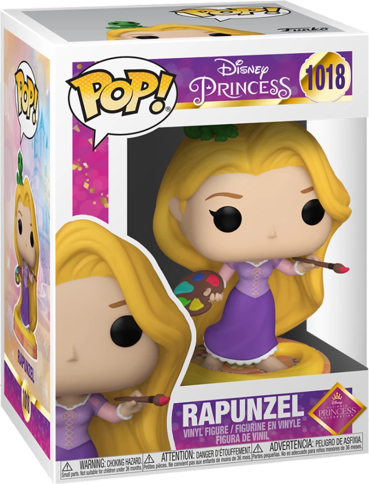 Figurinë Funko Pop Disney Princess Ultimate Princess Rapunzel #1018