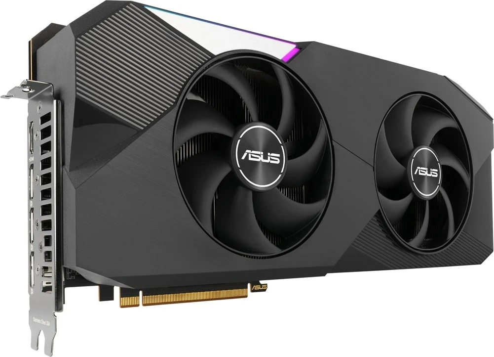 Kartelë grafike ASUS Dual RX7900XTX, 24 GB GDDR6, E zezë