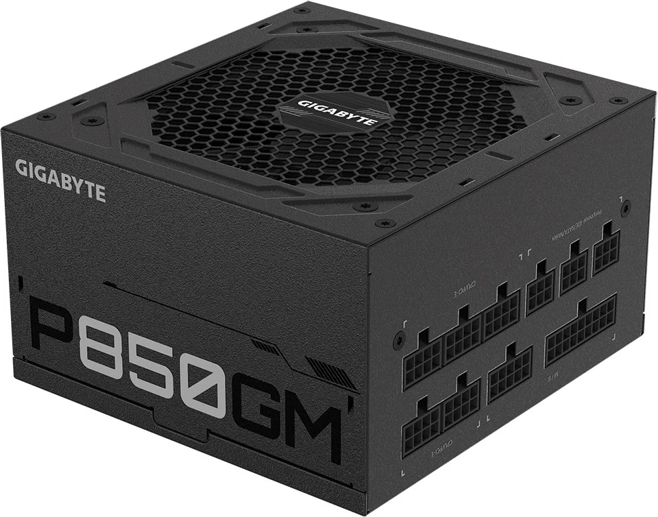 Burimi i Energjisë Gigabyte P850GM, 850 W, 20+4 pin ATX, i Zi