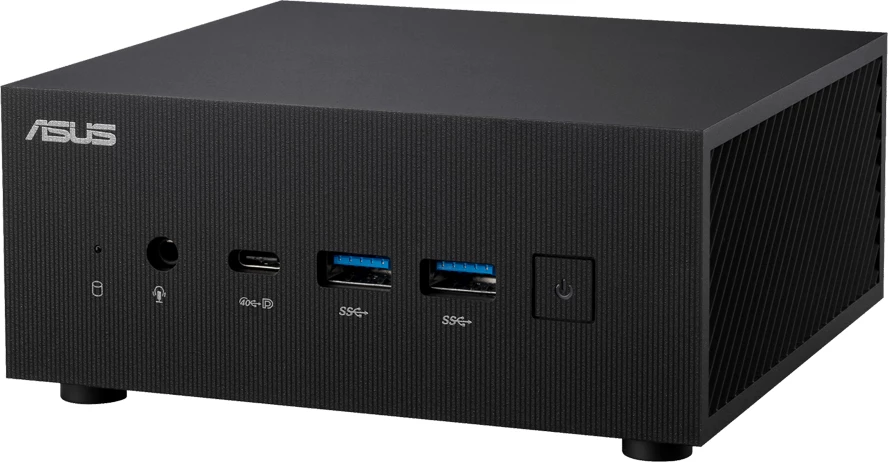 Kompjuter mini barebone ASUS ExpertCenter PN53-BBR777HD, AMD Ryzen 7 7735HS, Radeon Graphics e integrume, WiFi 6E, Bluetooth 5.2, LAN 2.5G, 2x HDMI, 1x DisplayPort 1.4, i zi