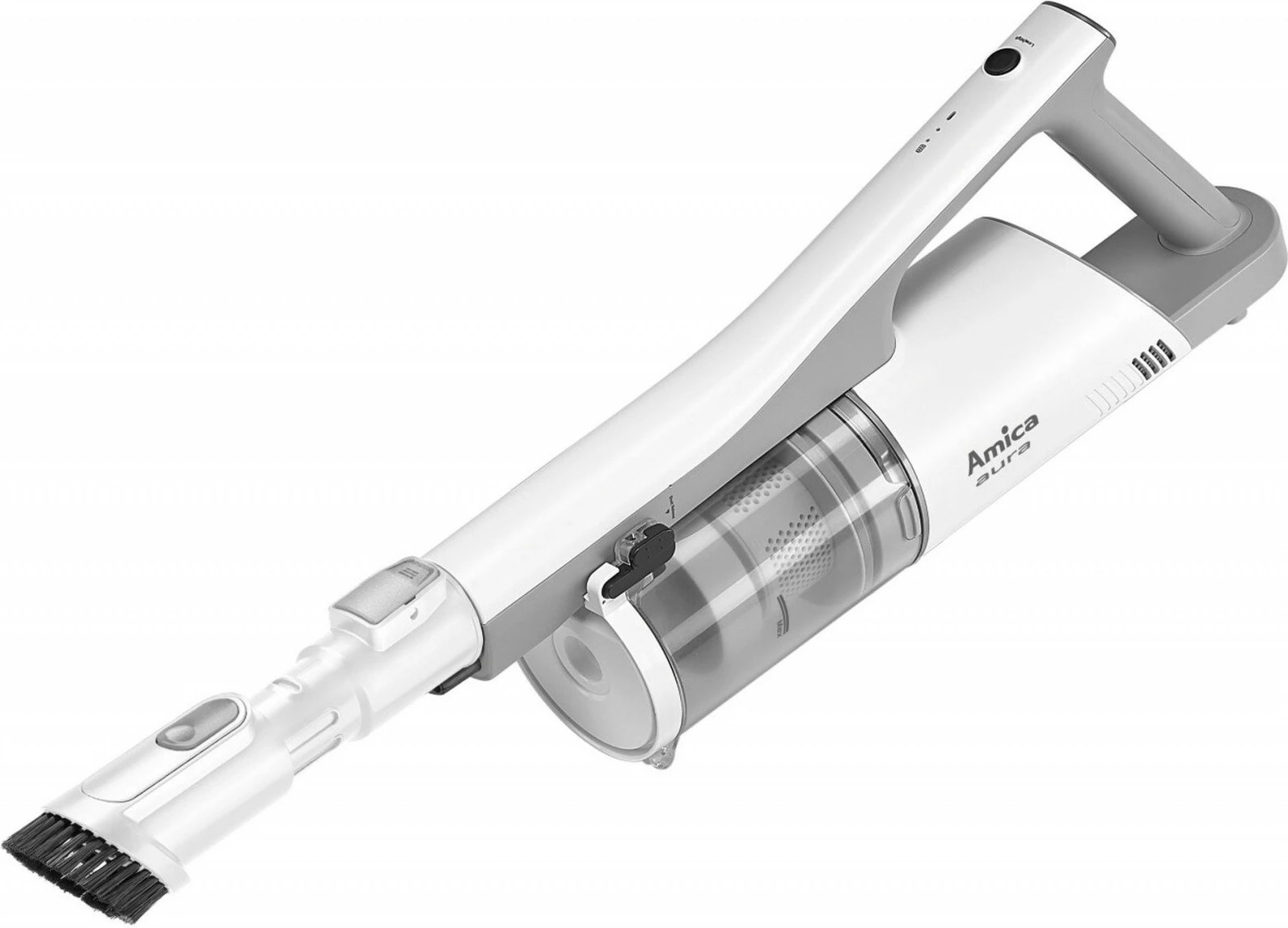 Fshesë me korrent vertikale Amica AURA VM 7050, pa kabllo, 450 ml, e bardhë