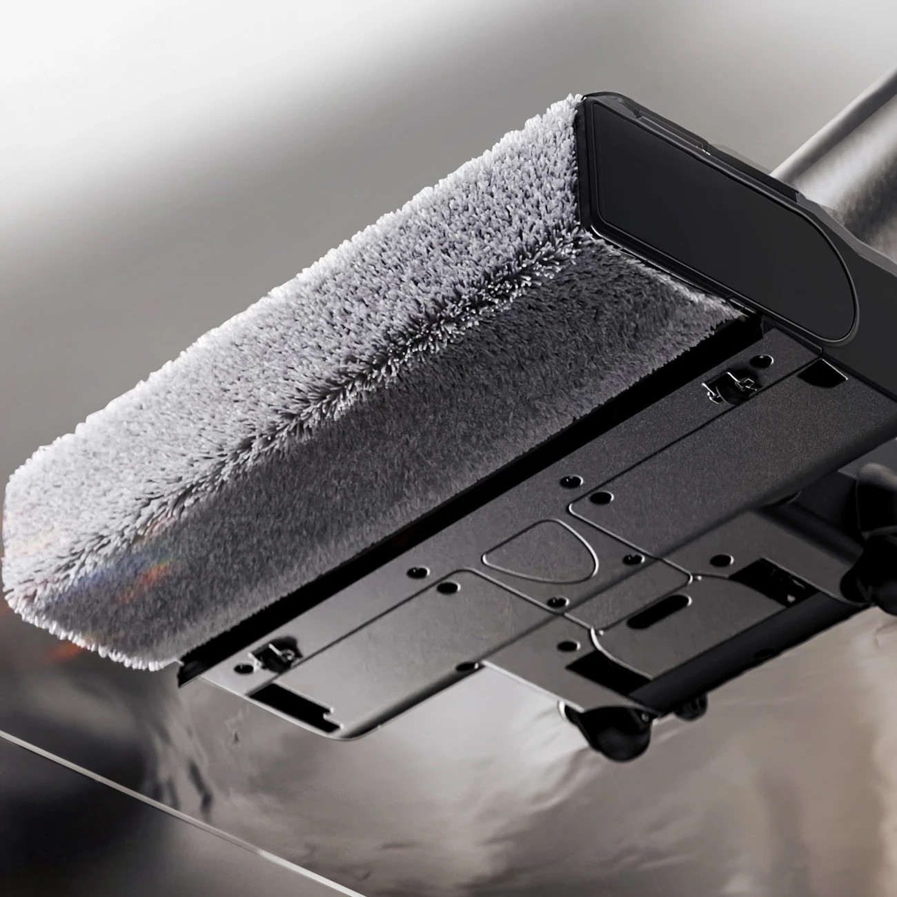 Fshesë elektrike në këmbë UWANT D700 me funksion larjeje dhe stacion karikimi, e bardhë