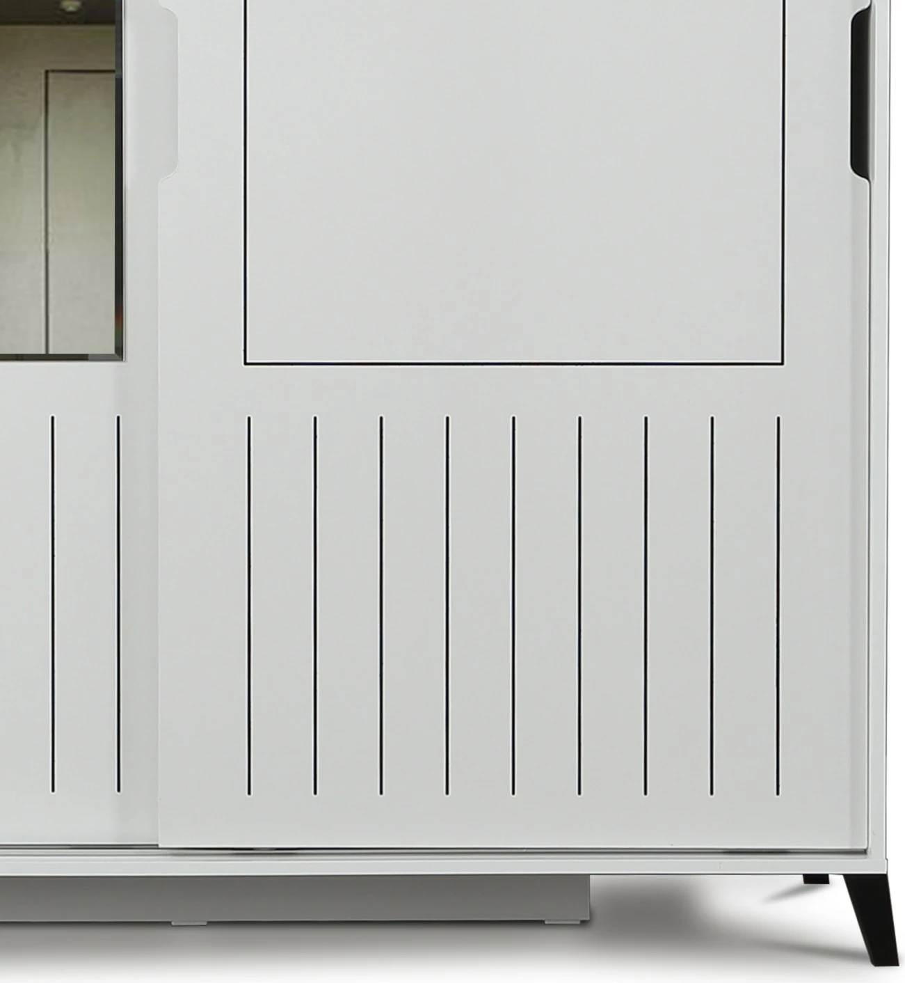 Dollap i bardhë me pasqyrë Hanah Home, Pasific Home Fuga 150