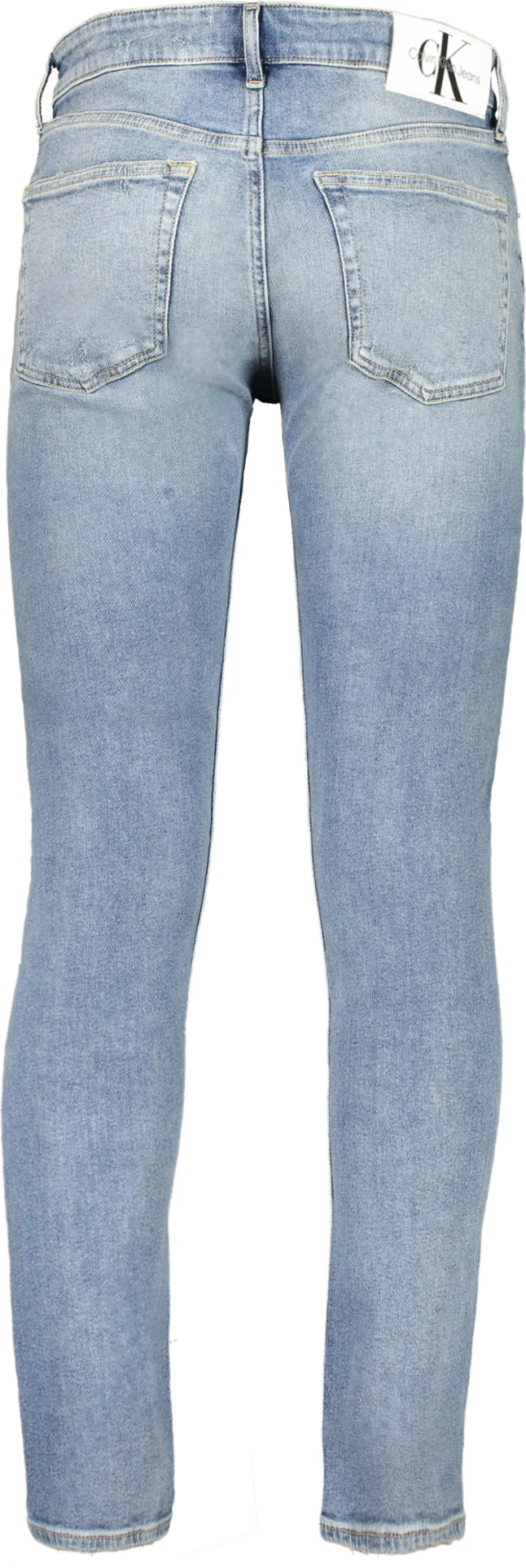 Pantallona xhinse për meshkuj Calvin Klein, denim, të kaltërta