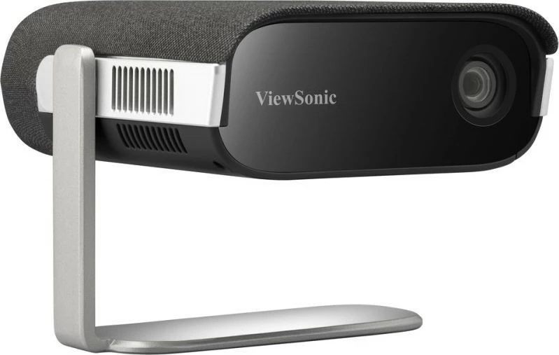 Projektor portativ Viewsonic M1XE, LED, WVGA, 16 GB, i zi dhe argjendtë