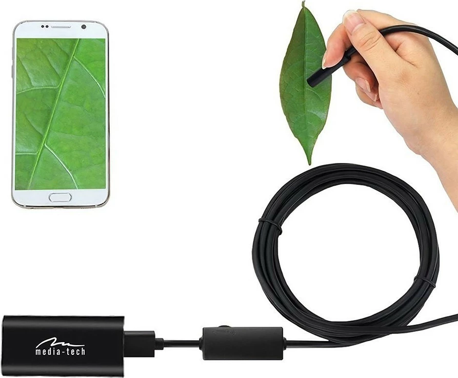 Endoskop inspektimi Media-Tech MT4099, WiFi, 5m, i zi