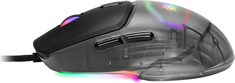 Maus Tracer GameZone NEON USB, RGB, 12400 dpi, i zi
