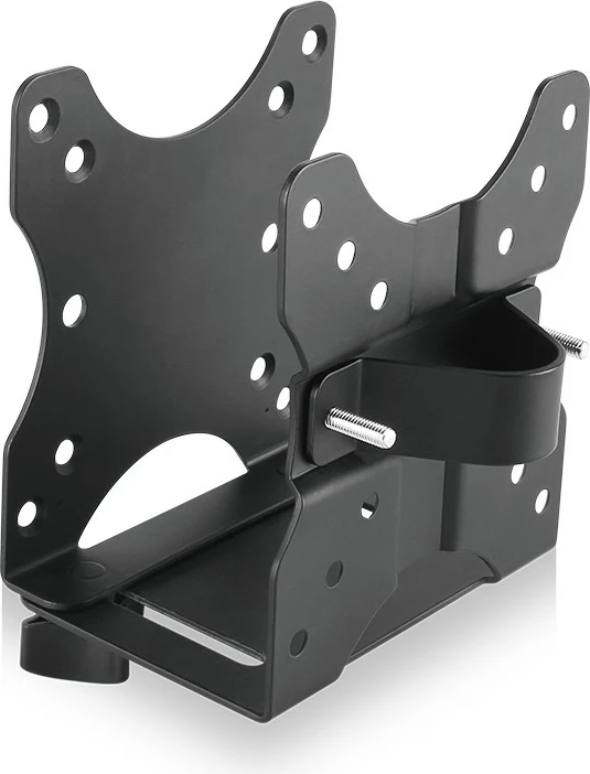 Raft për miniPC ICY BOX IB-MSA102-VM, montim në tavolinë, VESA 75x75/100x100 mm, i zi