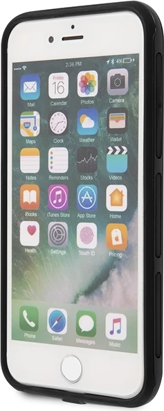 Mbështjellës Ferrari Racing Shield për iPhone 7/8/SE 2020/SE 2022, gjysmë-transparent