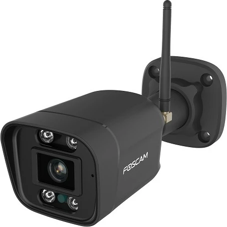 Kamerë sigurie IP Foscam V5P, 5MP, QHD, jashtme, Wi-Fi/Ethernet, e zezë