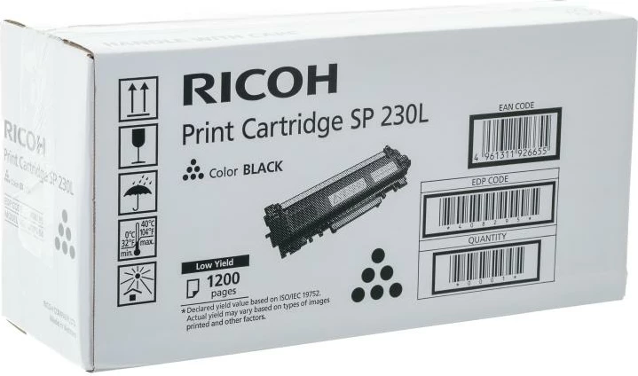 Toner, Ricoh, SP 230L (408295), 1200 faqe, i zi