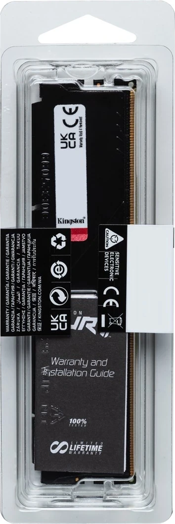 RAM Memorje Kingston FURY 32GB 5200MT/s DDR5 CL40 DIMM Beast Black