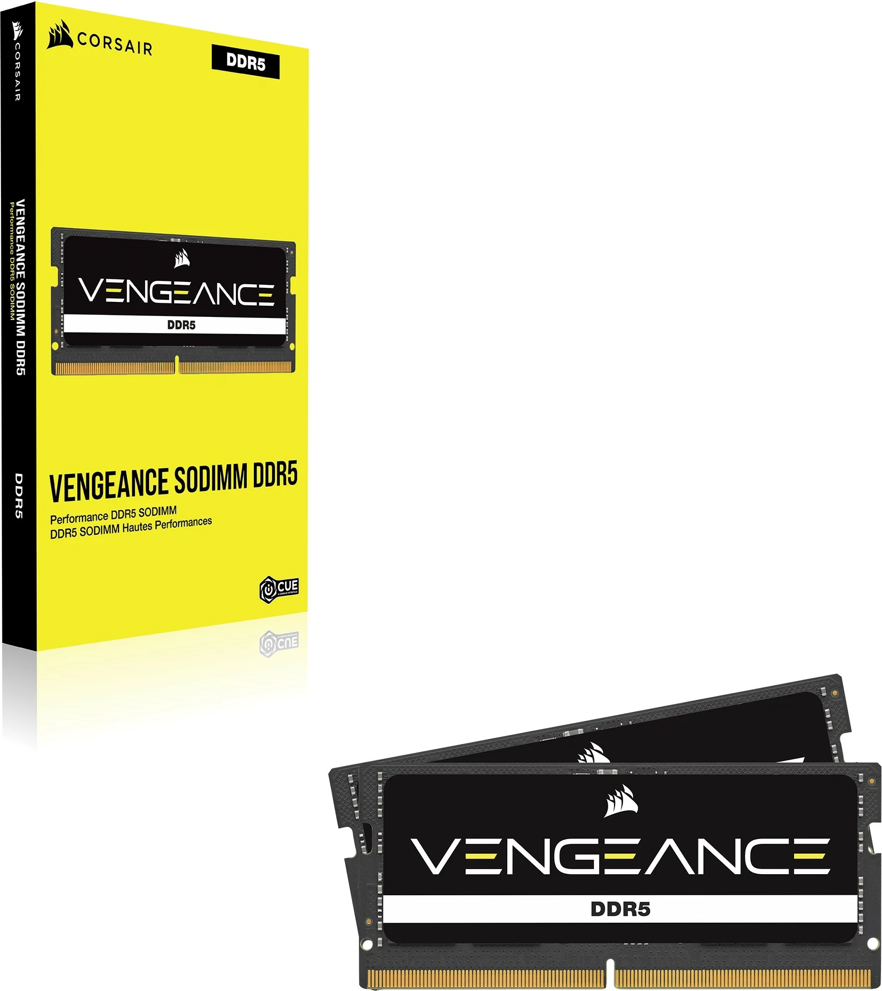 RAM Memorje Corsair Vengeance 96GB (2x48GB) DDR5 5200MHz SO-DIMM për laptop