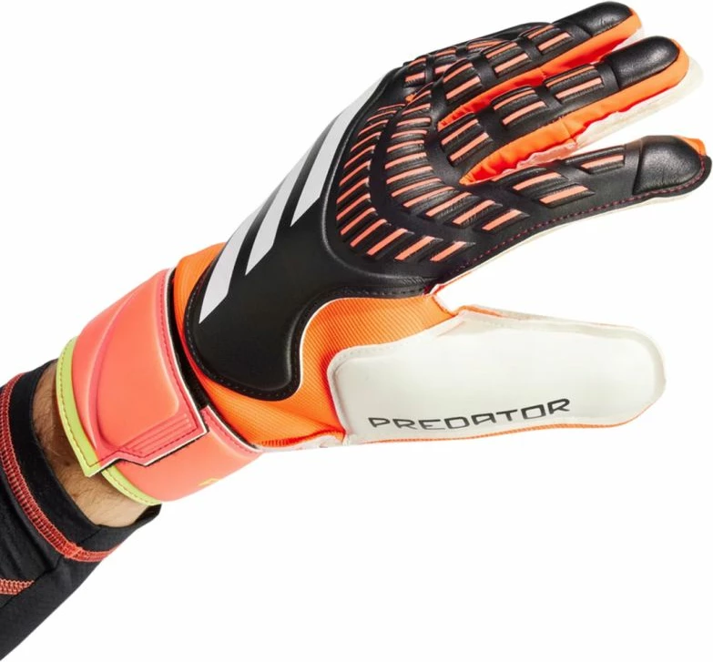 Doreza portieri adidas Predator për meshkuj, të bardha dhe të zeza