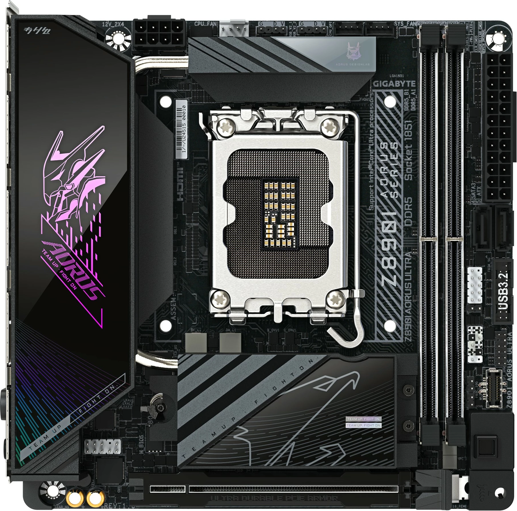 Pllakë amë Gigabyte Z890I AORUS ULTRA, mITX, DDR5