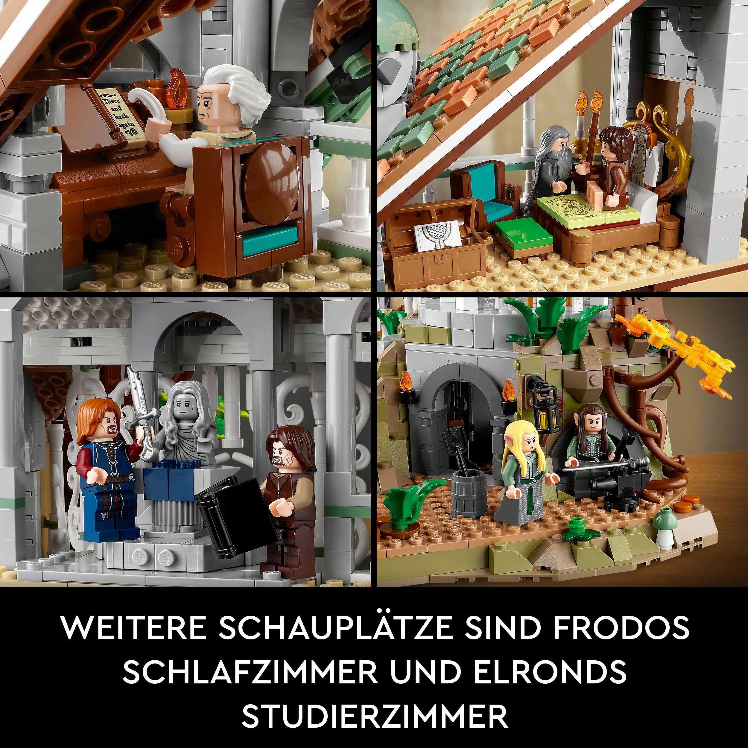 Set ndërtimi LEGO The Lord of the Rings: Rivendell, 6167 pjesë, plastikë, shumëngjyrësh