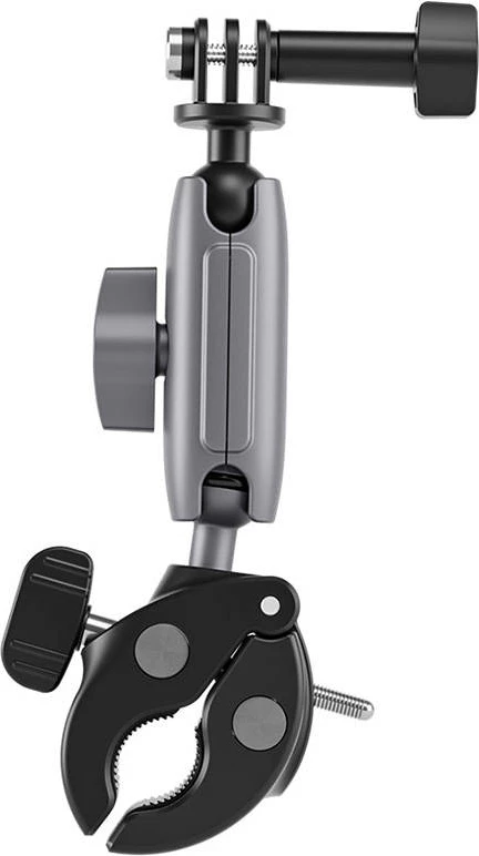 Mbajtës universal Telesin Crab Claw Clamp GP-HBM-001 për kamera sportive dhe smartphone, alumini