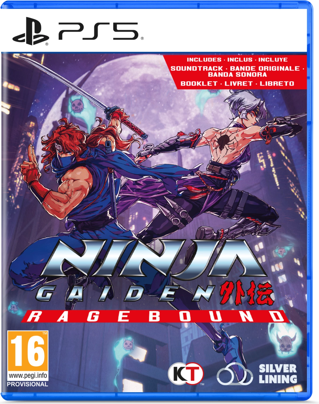 Lojë PS5 Silver Lining Interactive Ninja Gaiden: Ragebound, PEGI 16, me soundtrack & booklet
