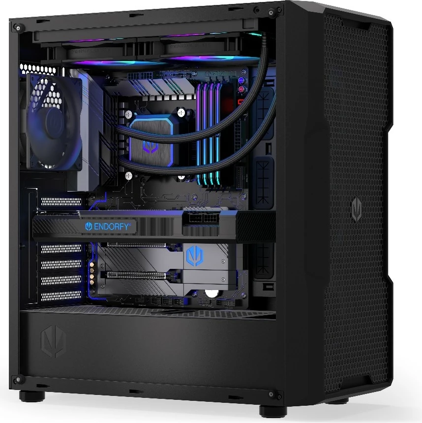 Kasë ftohëse Endorfy Navis F280 ARGB, Liquid Cooling, 2x140mm, ARGB