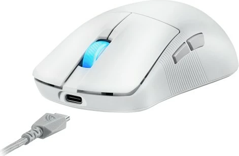 Maus ASUS ROG Harpe Ace Mini, 42000 DPI, i bardhë