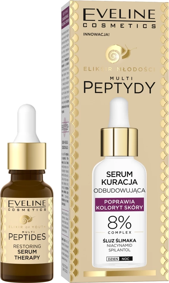 Serum për fytyrë Eveline Cosmetics Elixir of Youth për femra 18ml