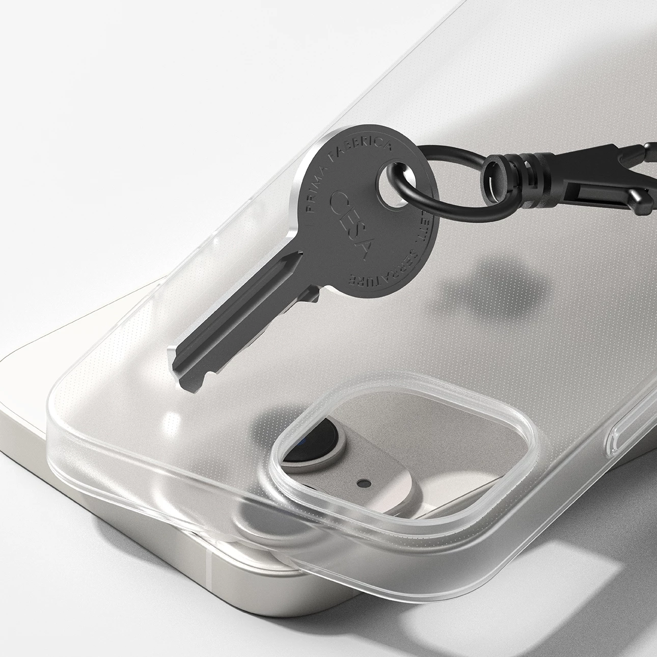 Mbështjellës Ringke Slim për iPhone 14 Plus, ultra i hollë, gjysmë-transparent