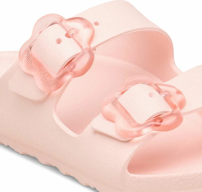 Shlapa fëmijësh Birkenstock Arizona Flower EVA Kids 1031271, rozë e çelët