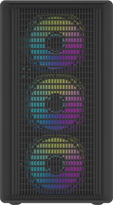 Kasë kompjuteri, Darkflash DB460M, Big Tower mATX/ITX, panel xhami i temperuar, deri 12 ventilatorë / radiator 360 mm, pa ventilatorë, e zezë