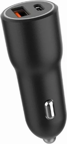 Karikues veture Gembird TA-UC-AC2PDQC38-CAR-01, 38W, USB-A/USB-C, i zi