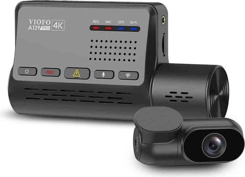 Regjistruesi i rrugës VIOFO A139 Pro 2CH-G, ngjyrë e zezë